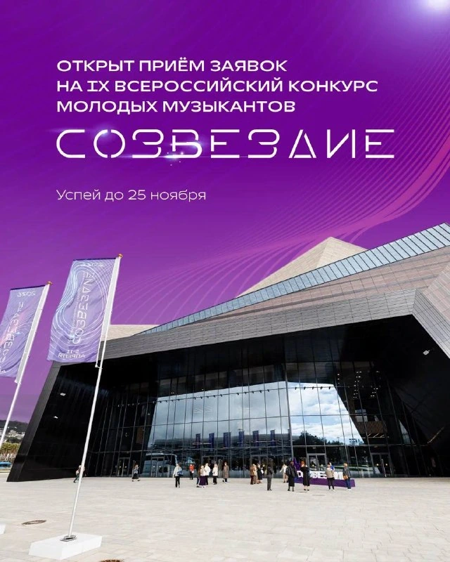 Афиша «IX Всероссийский конкурс молодых музыкантов «Созвездие»»