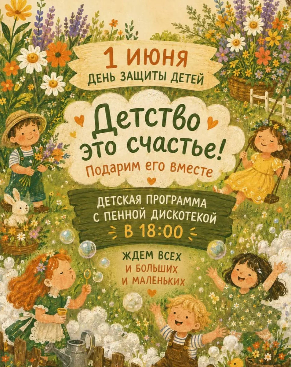Афиша «День защиты детей на «Даче»»