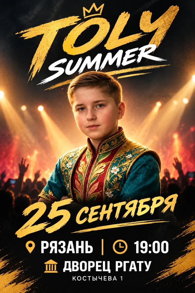 Афиша «Toly Summer»