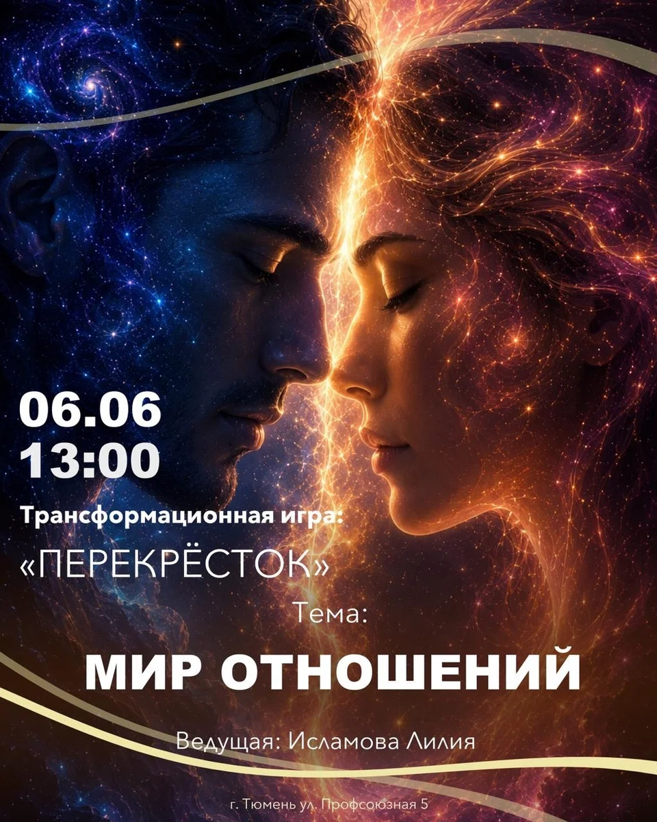 Афиша «Трансформационная игра «Перекрёсток: мир отношений»»