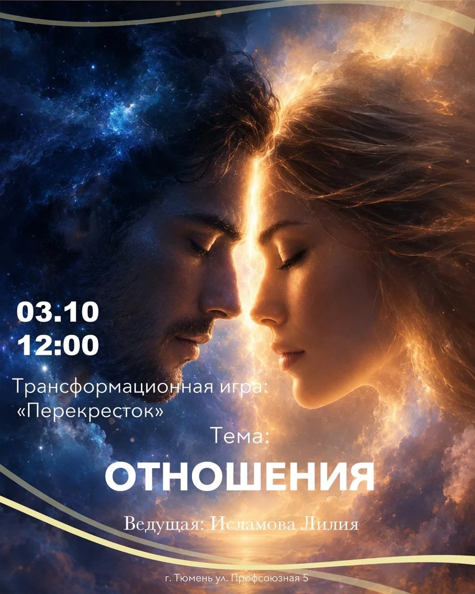 Афиша «Трансформационная игра «Перекрёсток: мир отношений»»