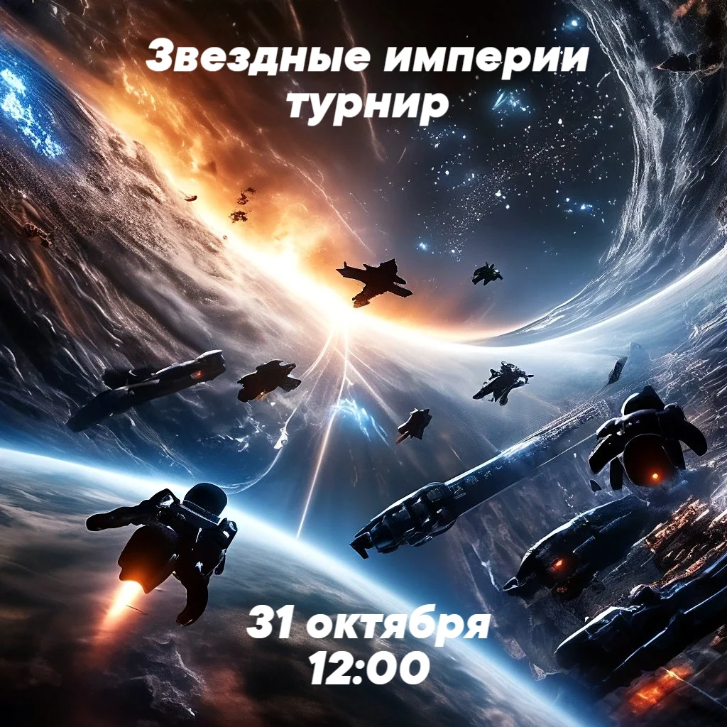 Афиша «Турнир по игре «Звёздные империи»»