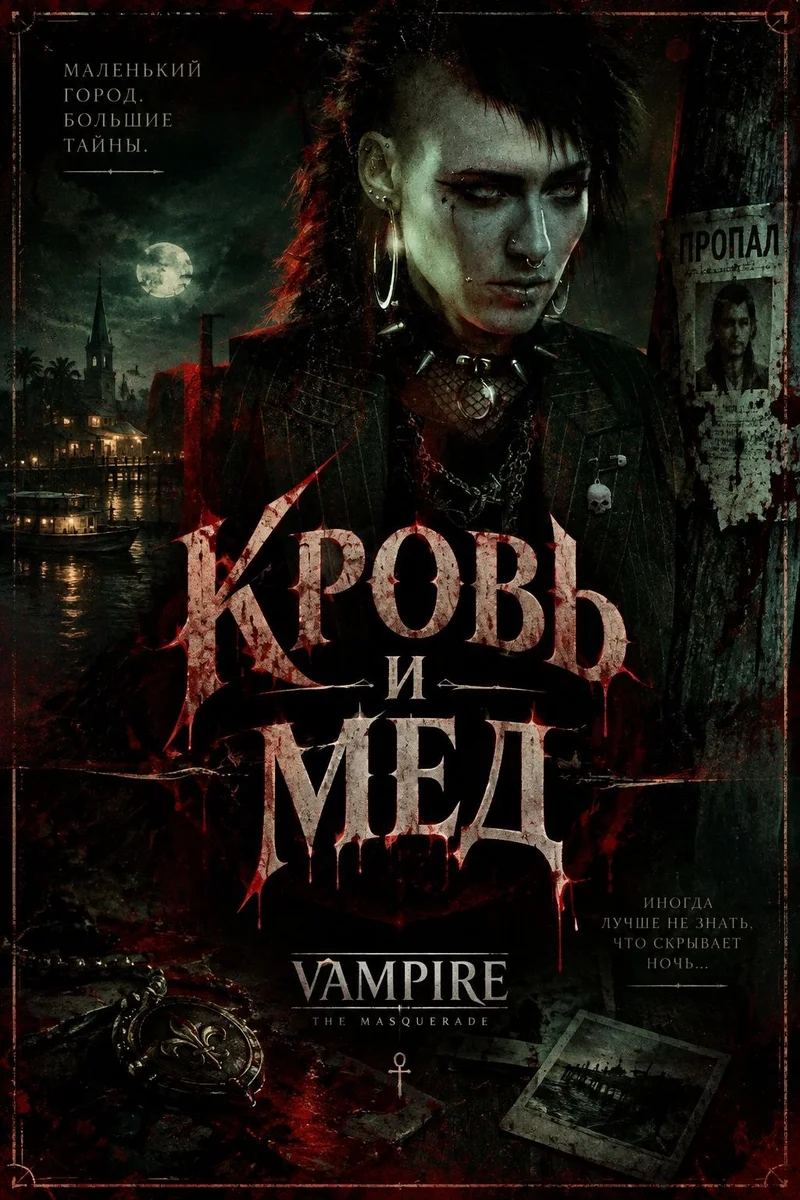 Афиша «Vampire: The Masquerade «Кровь и мёд»»