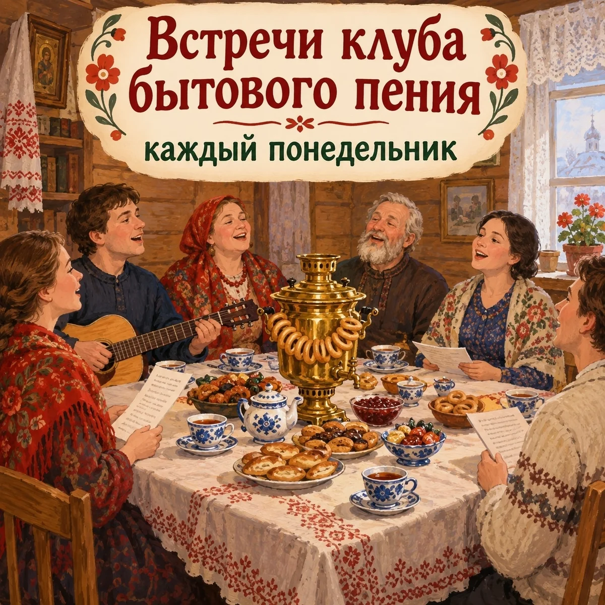 Афиша «Встреча клуба бытового пения»