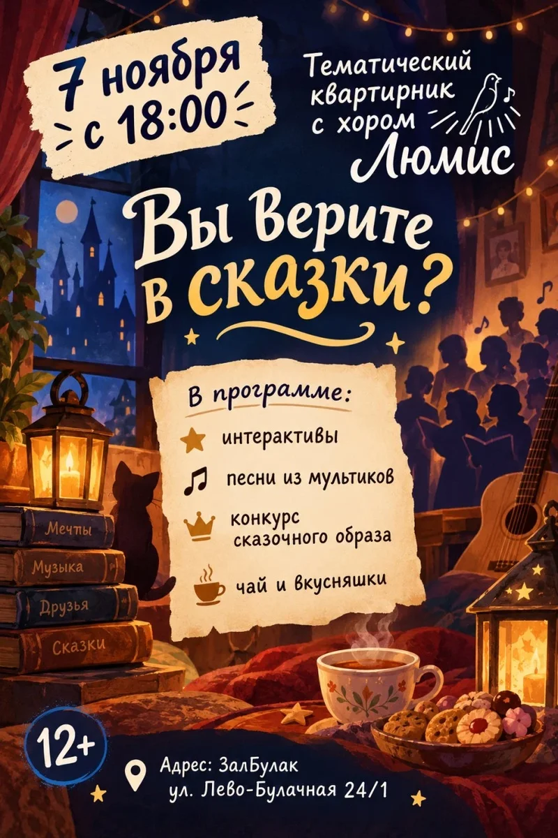 Афиша «Вы верите в сказки?»