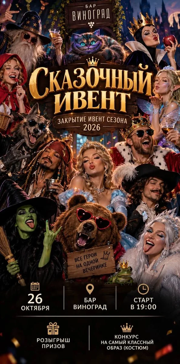Афиша «Закрытие Ивент Сезона 2026»