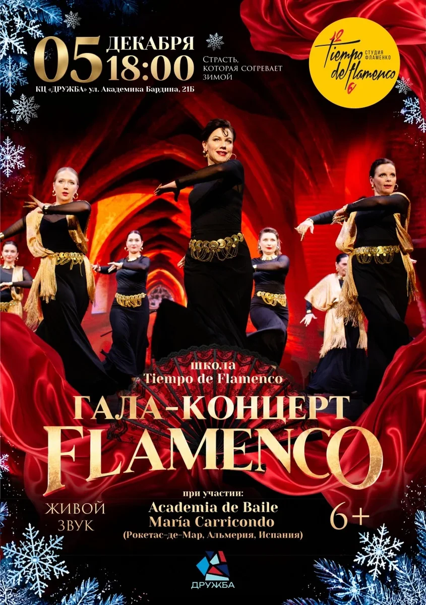 Афиша «Зимний Гала-концерт фламенко»