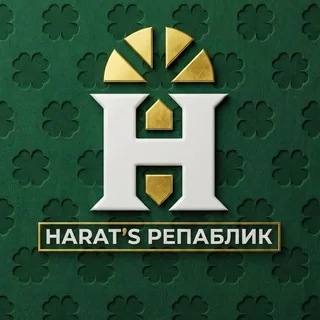 Логотип: Паб HARATS Адлер